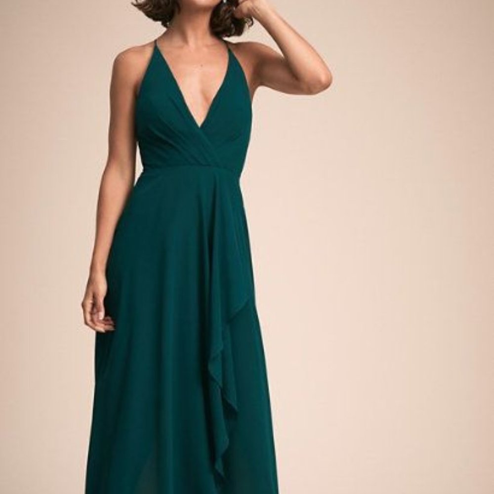 BHLDN JENNY YOO CASPIAN SEA DRESS NWT Size 6